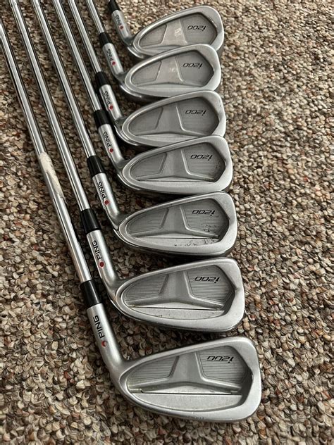 Ping I200 Iron 4 Pw Set Red Dot Ebay