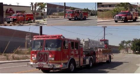 AIR HORN LACoFD Engine 5193 Squad 20 Quint 20 And Squad 115