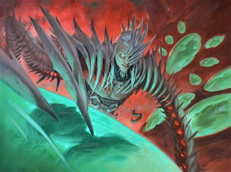 Seedpod Caretaker Mtg Art From March Of The Machine Set By Slawomir