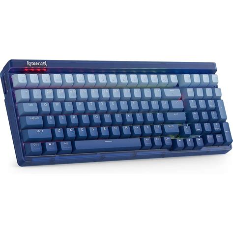 Redragon Garen K Pro Mode Rgb Keys Mechanical W Translucent Board Hot Swappable Socket