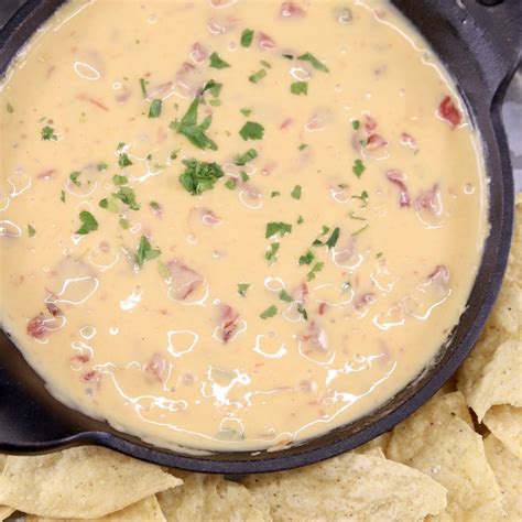 Velveeta Cheese Dip {RoTel Queso} - Miss in the Kitchen