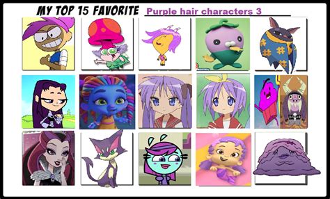 My Top 15 Favorite Purple Heads 3 By Purplelion12 On Deviantart