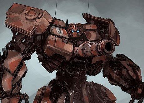 Transformers DOTM Video Game Warpath Concept Art