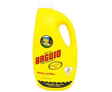 Baguio Pure Coconut Oil Gallon Kg