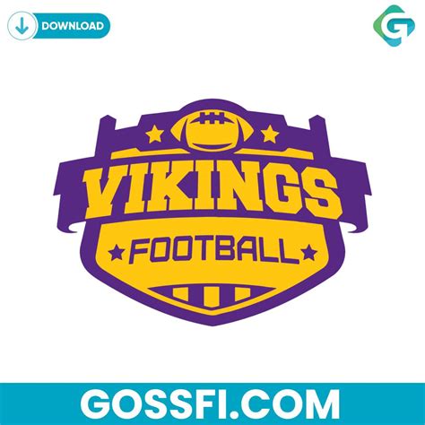 Vikings Football Svg Cricut Digital Download