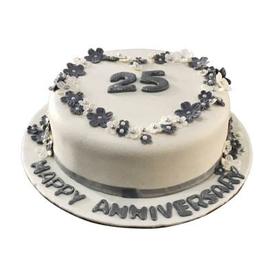 Order Silver Jubilee Anniversary Cake In Kathmandu Julies Cakes