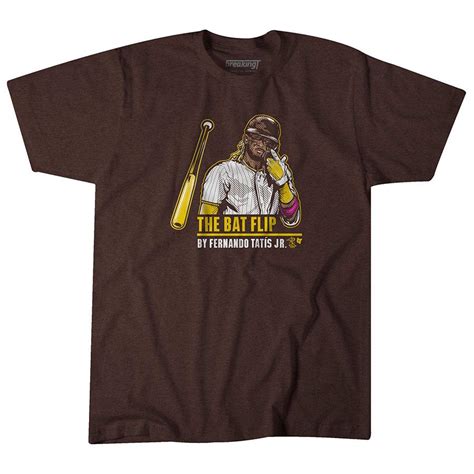 【海外限定版】mlb フェルナンド・タティス ジュニア パドレス Tシャツ Bat Flip T Shirt バットフリップ Breaking