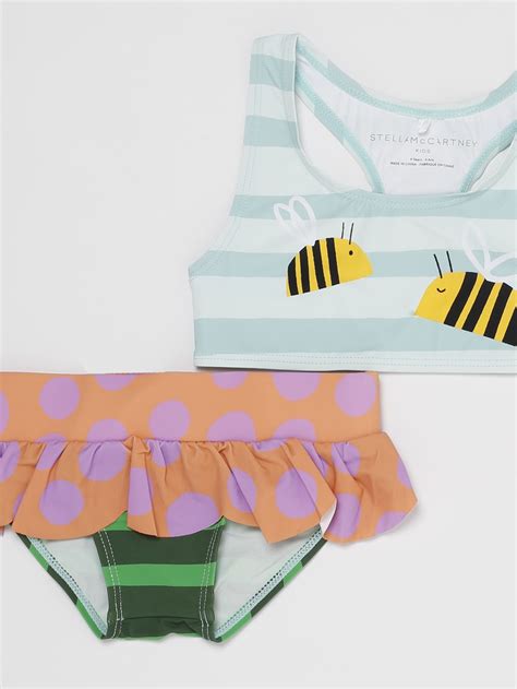 Stella McCartney Baby Girl Bikini Swimsuit Tucb55z1652 Heavenly Caposerio