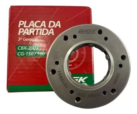 Placa Partida Wgk Honda Cbx Nx Xr Twister Tornado