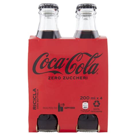 COCA COLA Zero Zuccheri Vap 4 X 200 Ml NonPesa It Spesa Online