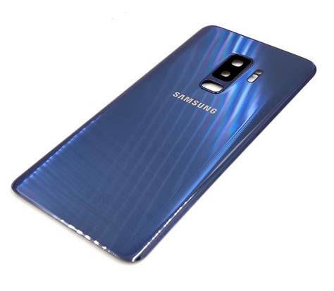 Tapa Trasera Con Cristal Embellecedor Para Samsung S Plus G F Azul