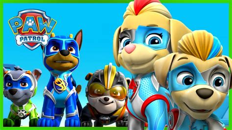 Mighty Pups And Dino Rescue Missions Paw Patrol Cartoons For Kids