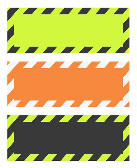 Set of safety and caution signs. Safety warning signs. 59419389 Vector