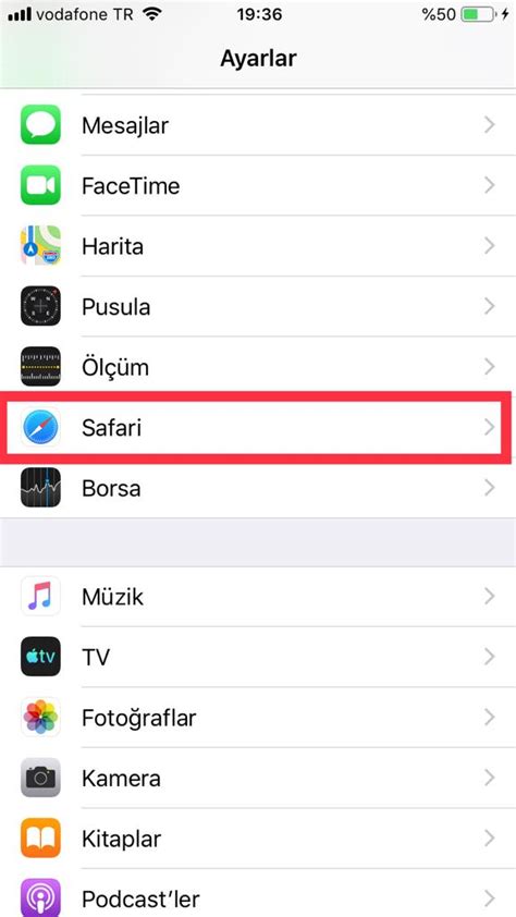 iPhone Safari arama geçmişi görüntüleme ve silme işlemi nasıl yapılır