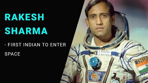 First Indian To Enter Space Rakesh Sharma Eduwhere Youtube