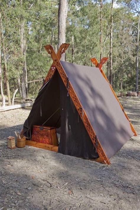 The Viking A Frame Tent Viking Tent Viking Camp Viking House