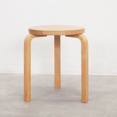 Model 60 Stool By Alvar Aalto For Artek Finland 1960s 130081