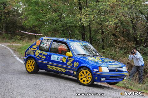 Lentini Massimo Barsotti Marco Peugeot 205 GTI Rally Città di