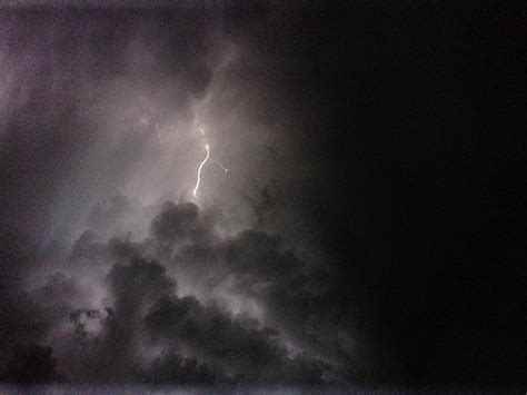 Scary Storm Photograph - Scary Storm Fine Art Print