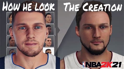 LUKA DONCIC FACE CREATION IN NBA 2K21 CURRENT GEN YouTube