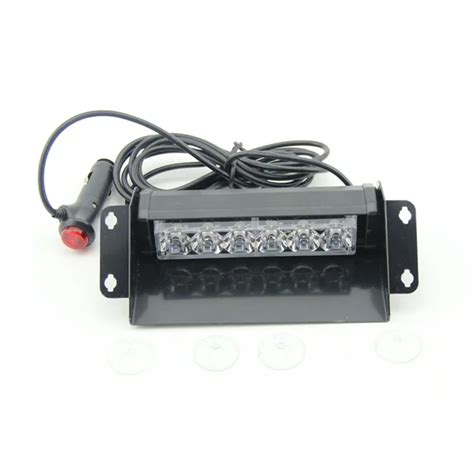 New Car Styling 6W 8 LED for Police Car Flashing Light Emergency Fog ...