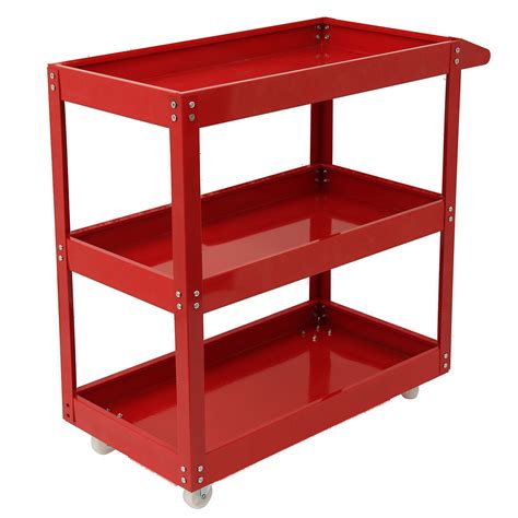 Youyijia Tier Shelf Tool Cart Storage Trolley Wheel Heavy Duty Garage