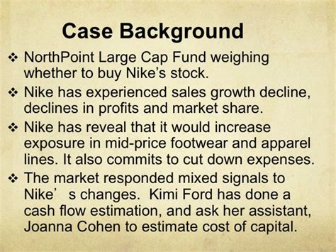 Nike Inc Cost Of Capital HubPages