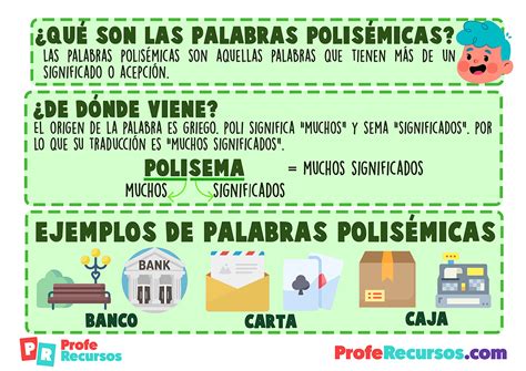 Que Son Las Palabras Polisemicas