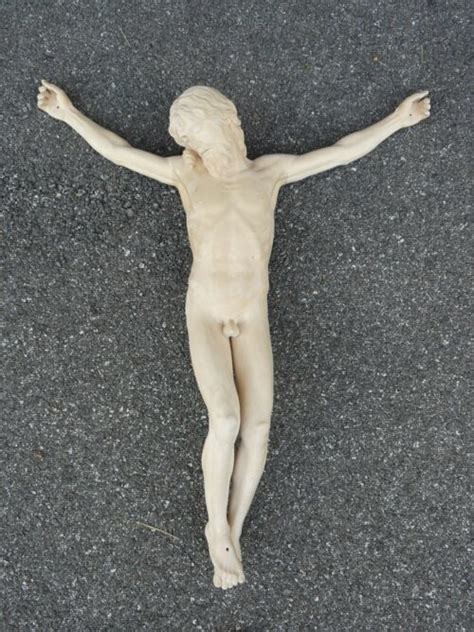 Holzstatue Christus Auf Dem Kreuz Ferdinand Stuflesser 1875