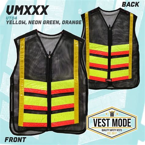 Assorted Design Motorcycle Rider Reflectorized Reflective Safety Jacket Vest Mode Vestmode