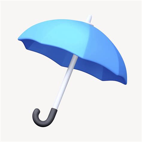 Clipart Blue Umbrella