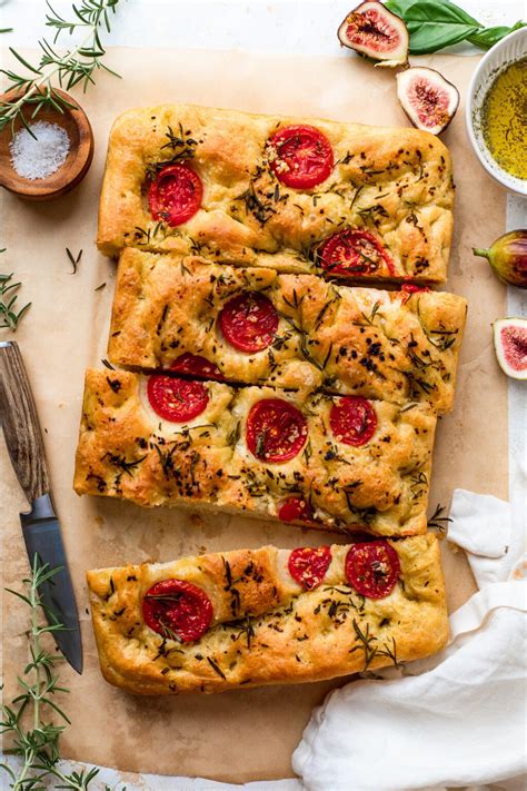 Crisp Easy Vegan Focaccia Bread Recipe No Kneading Great For