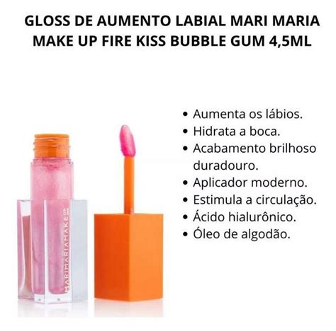 Mari Maria Makeup Gloss Aumento Labial Fire Kiss