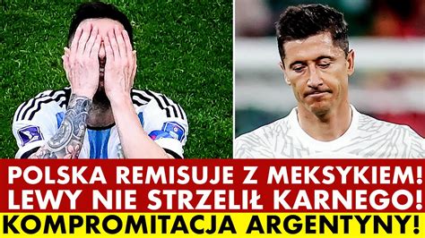 POLSKA REMISUJE Z MEKSYKIEM LEWANDOWSKI NIE STRZELIŁ KARNEGO