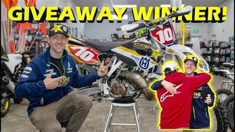 Colton Haaker Gives Away His Husqvarna 125 - FULL VIDEO