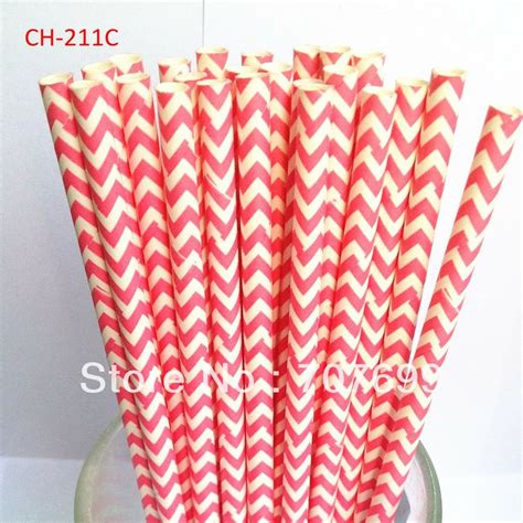 100 Free Dhl 100 Free Dhl Shipping Paper Straws Chevron Paper Straws