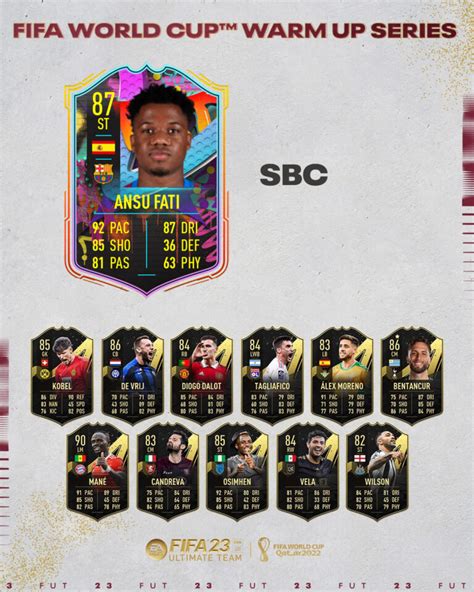 Fifa 23 SBC ANSU FATI OUT OF POSITION