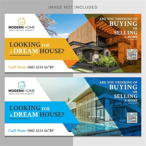 Premium Vector Real Estate Billboard Design For Advertising