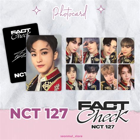 Jual Photocard Pc Nct 127 Fact Check Nct127 Fact Check Bene Target