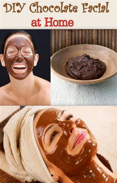 Diy Chocolate Facial At Home Chocolate Facial Diy Beauty Treatments