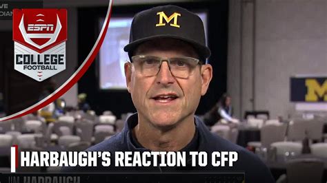 Jim Harbaugh On Michigans No 1 Cfp Ranking And The Meaning Of Bet Cfp