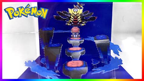 Pokemon Diorama Cube Template Handmade Retro Pokemon Diorama Cube Do