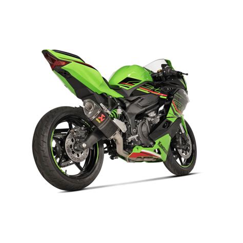 23 24 Kawasaki ZX 4RR Akrapovic Racing Full System Carbon Fiber