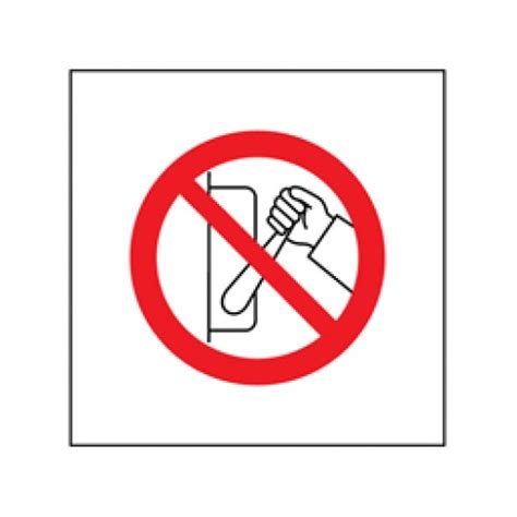 switch symbol safety sign industrial equipment