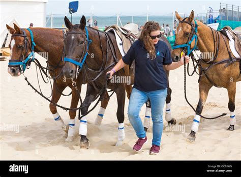 Sandbanks Poole Dorset UK 8 July 2016 The British Beach Polo