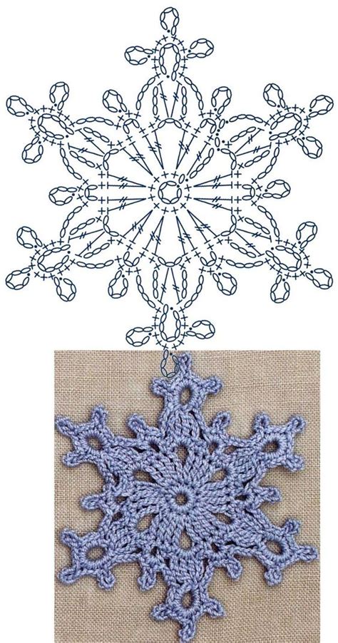 Flocon De Neige Au Crochet Idées Et Tuteriel