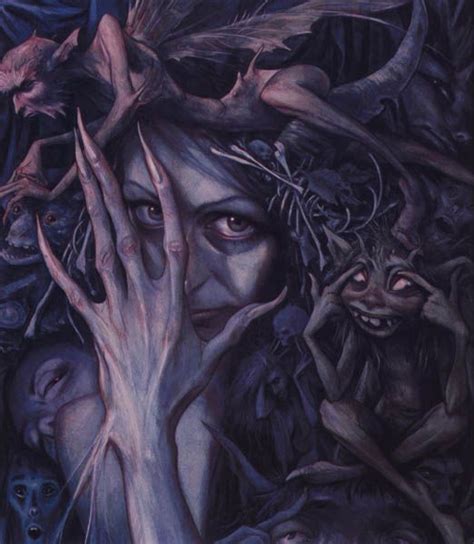 The Queen Of Bad Faeries Brian And Wendy Froud Faerie Mythology