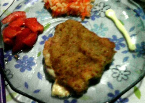 Milanesas Rellenas De Jam N Y Queso Receta De Luli Cookpad