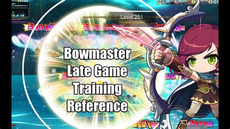 Bowmaster Late Game Training Guide Youtube