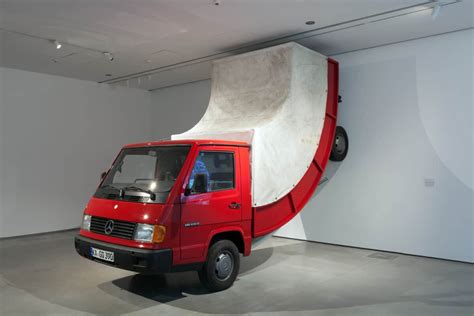 Erwin Wurm Truck 2006 Photo Rafal Sosin Courtesy MOCAK Museum Of